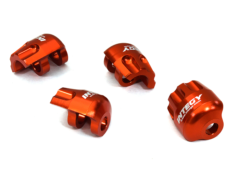 C32965RED Red Billet Machined Shock Cap Protectors for Arrma 1/8 Kraton 6S BLX AR330492 - Image 1