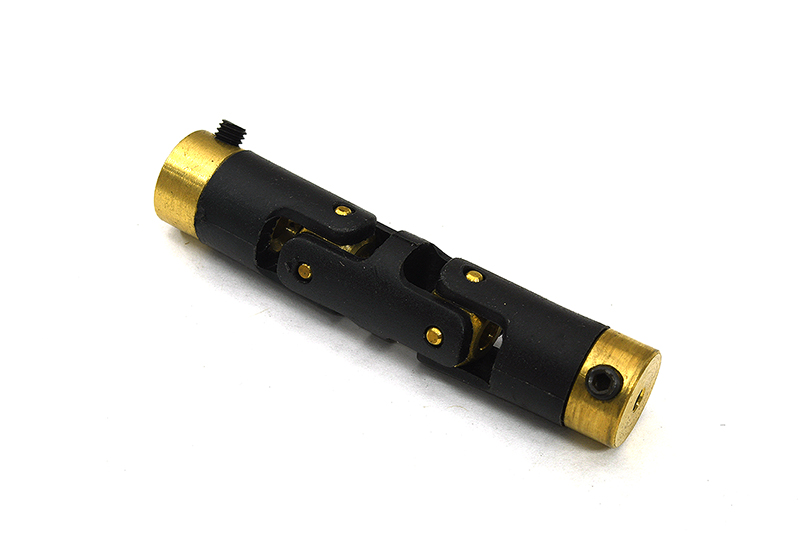 C32980 Motor Coupler Double Joint L=51mm O.D.=10mm 2.3mm to 3mm for RC Boat - Image 1