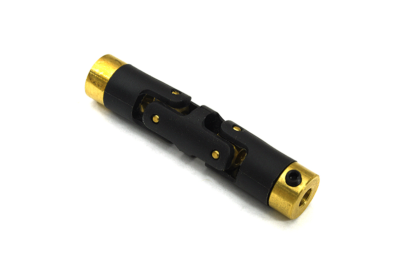 C32981 Motor Coupler Double Joint L=51mm O.D.=10mm 2.3mm to 4mm for RC Boat - Image 1