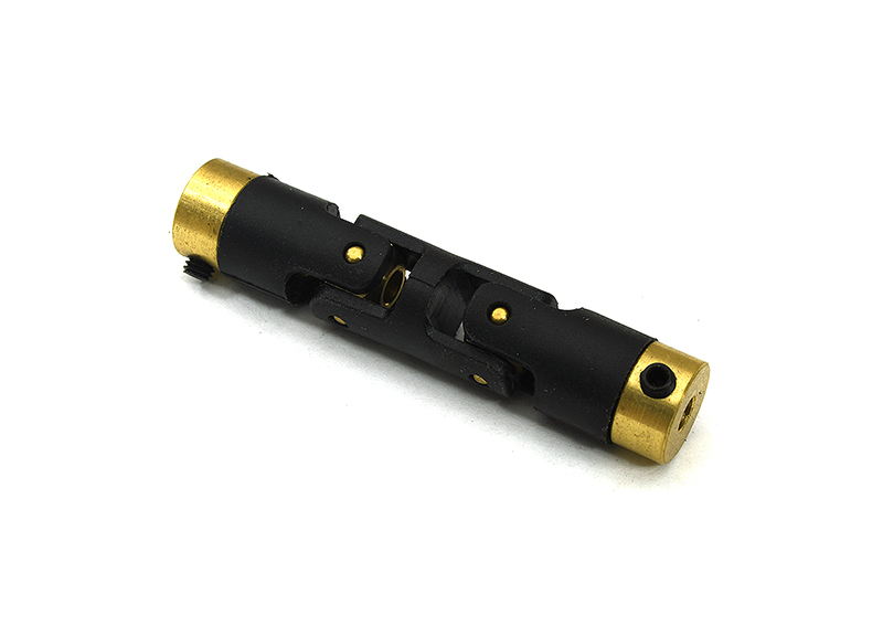 C32984 Motor Coupler Double Joint L=51mm O.D.=10mm 3.17mm to 4mm for RC Boat - Image 1