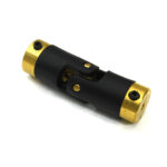Motor Coupler Single Joint L=44mm O.D.=13mm 2.3mm to 3mm for RC Boat