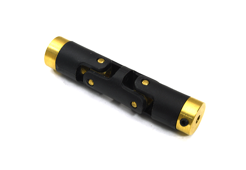 C32995 Motor Coupler Double Joint L=63mm O.D.=13mm 3.17mm to 3mm for RC Boat - Image 1