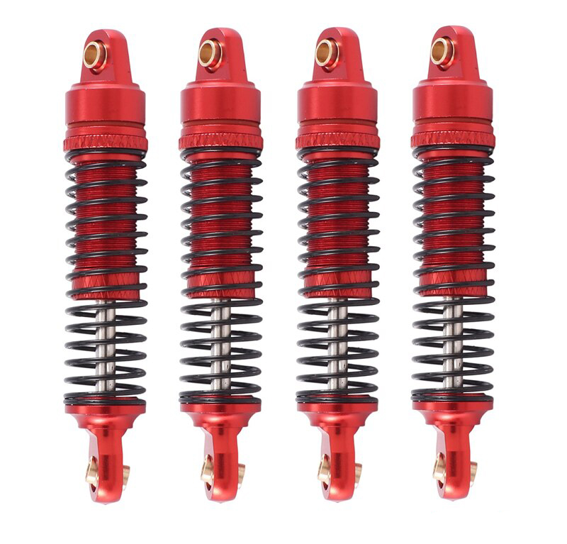 Alloy Machined Front & Rear Shocks (4) for Traxxas 1/18 TRX-4M Crawler 9764