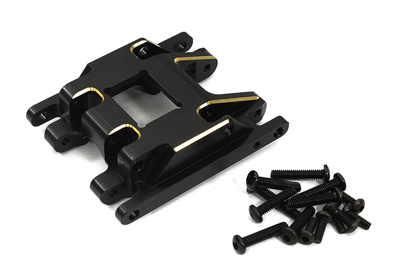 C33037 Heavy-Duty Brass Alloy Center Skid 56g for Traxxas 1/18 TRX-4M Crawler 9736 - Image 1