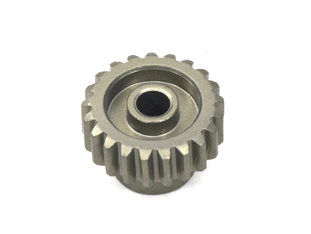 C33063 7075 Alloy Machined Mod 0.6 Pinion Gear 21T, 3.17mm Bore/Shaft for Brushless R/C - Image 1