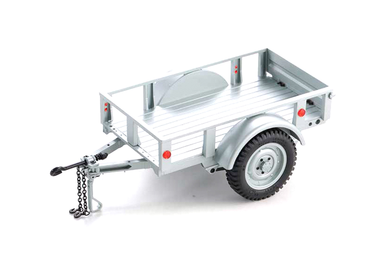 C3308 1:18 / 1:12 Utility Trailer C Sliver - Image 1
