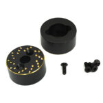 Brass Alloy Rear Axle Weight (2) Add-On 17g Each for Traxxas 1/18 TRX-4M
