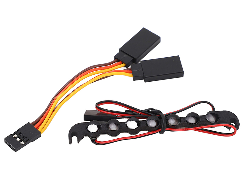 C33180WHITE White LED Roof Top Light Bar for Traxxas 1/18 TRX-4M (Defender Body) - Image 1