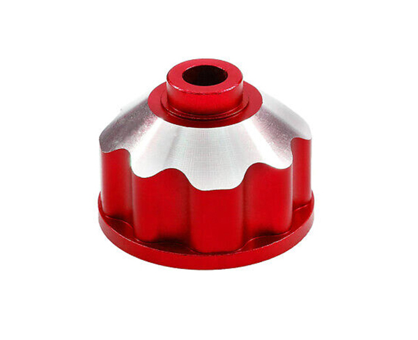 C33208RED Alloy Machined Differential Housing for Traxxas 1/10 Maxx 4S Truck 8981 - Image 1