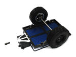 Realistic Leaf Spring 1/10 Size Flatbed Trailer 302x200x115mm for Scale Crawler - Image 2