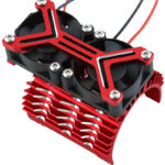 40mm Motor Heatsink+Twin 30x30mm Cooling Fan 20, 000 rpm