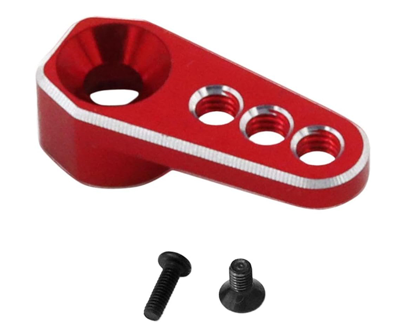 C33242RED Red Alloy Machined 25T Servo Horn for Traxxas 1/18 TRX-4M Scale Crawler 9734 - Image 1