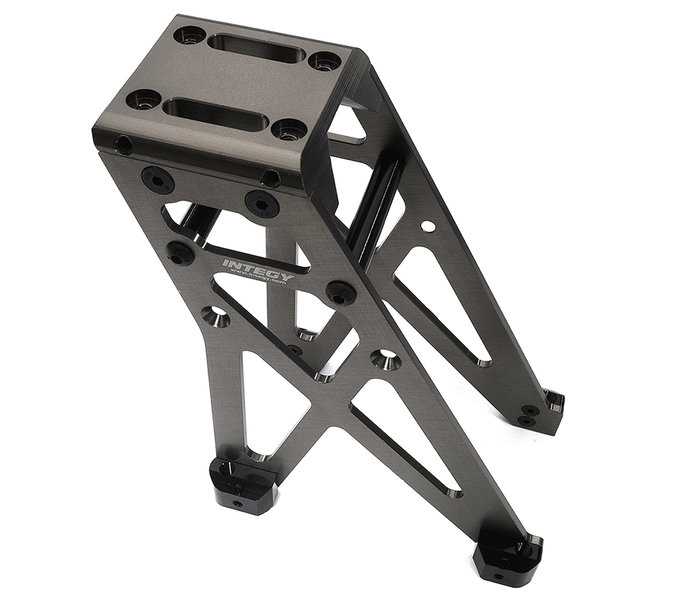 C33253GREY Billet Machined Center Tower 1-Top Brace for Arrma 1/5 Kraton 8S w/ ARA320481 - Image 1