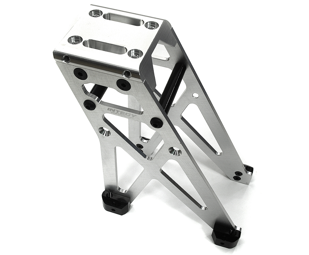 C33253SILVER Billet Machined Center Tower 1-Top Brace for Arrma 1/5 Kraton 8S w/ ARA320481 - Image 1