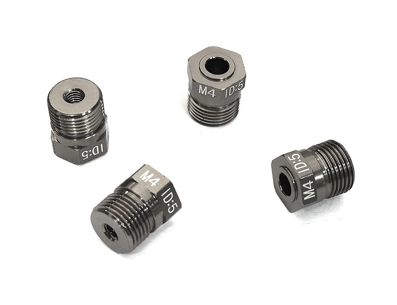 C33258GREY Type XG Adapters for C33264 & C23115 Setup Station (M4 w/ 5mm ID for Losi 22S) - Image 1