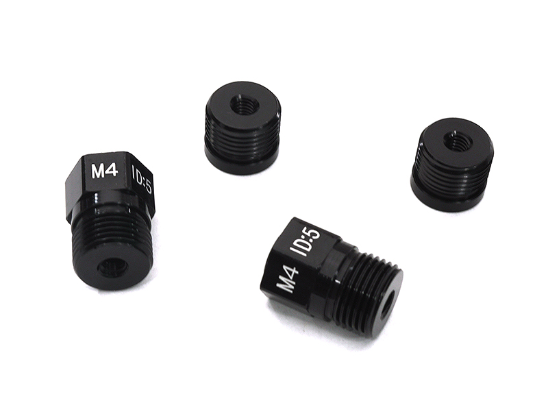 C33261BLACK Type XK Adapters for C33264, C23115 & C32380 Setup Station(M4 w/5mm ID for DR10) - Image 1