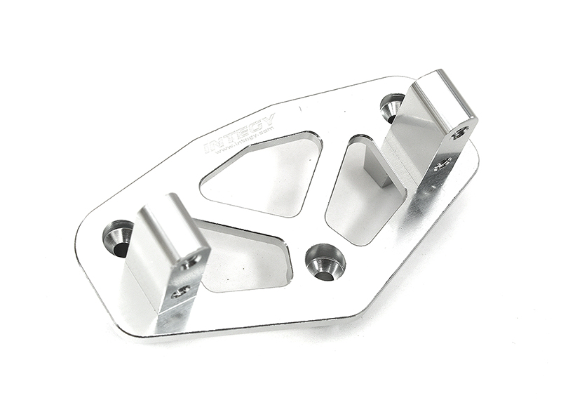 C33267SILVER Billet Machined Servo Mount for Losi 1/8 LMT & LMT 2.0 4WD Monster Truck - Image 1