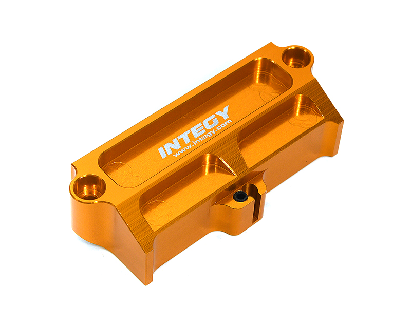 C33270ORANGE Billet Machined Wiring Cover & Antenna Mount for Traxxas X-Maxx & XRT 7724 - Image 1