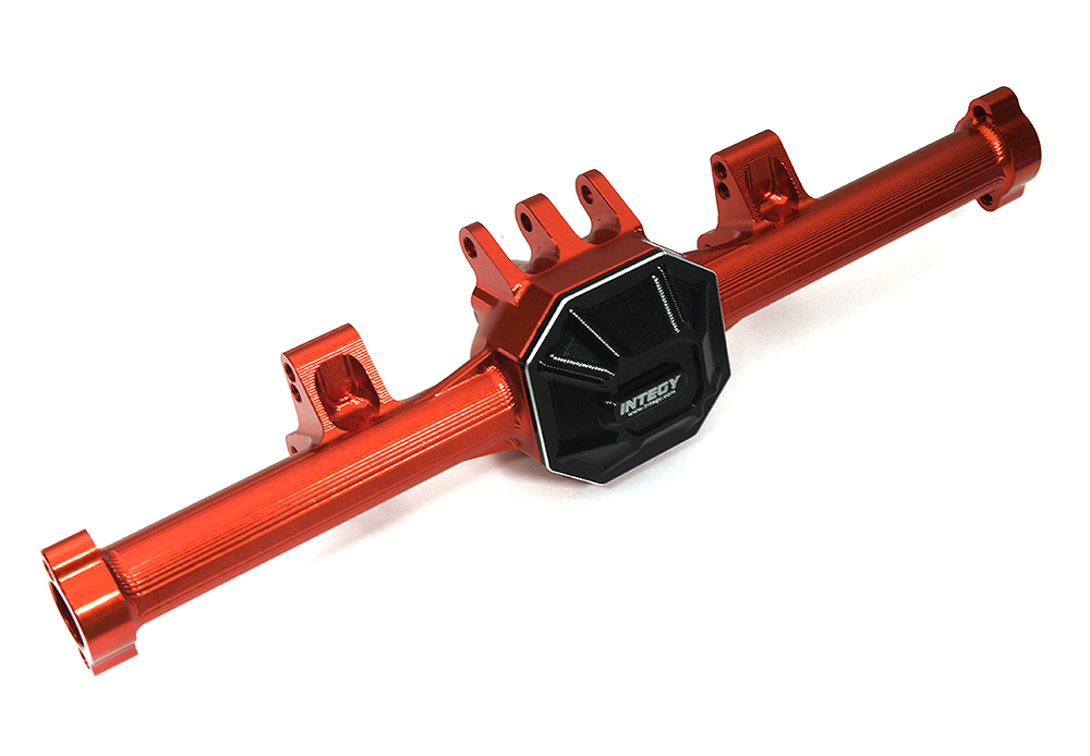 C33277RED Billet Machined Rear Axle Housing for Element RC 1/10 Scale Enduro Sendero - Image 1