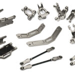 Grey Billet Machined Suspension Upgrade Kit for Arrma 1/10 Kraton 4X4 4S V2 BLX