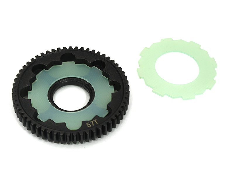 C33285 Billet Machined 57T Spur Gear for Arrma 1/10 Vorteks 4X4 3S BLX ARA310947 - Image 1