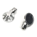 Silver Realistic Side Mirror Set for Losi 1/10 Lasernut U4 4WD Brushless RTR