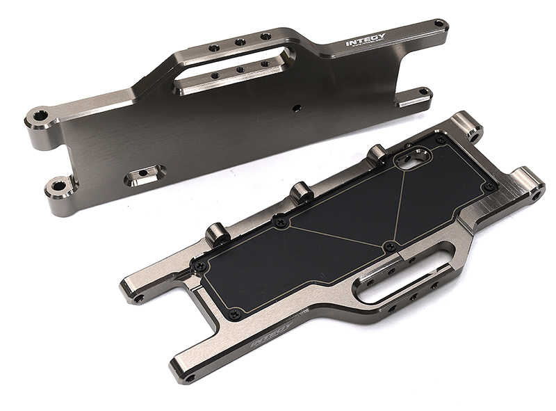 C33294GREY Machined Rear Suspension Arms for Arrma 1/10 Kraton 4X4 4S V2 BLX ARA330710 - Image 1