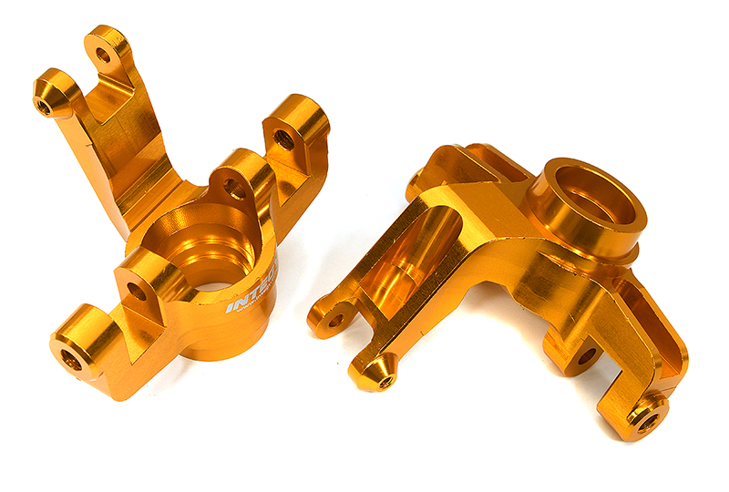C33296ORANGE Billet Machined Steering Knuckles for Arrma 1/10 Kraton 4X4 4S V2 BLX ARAC9356 - Image 1