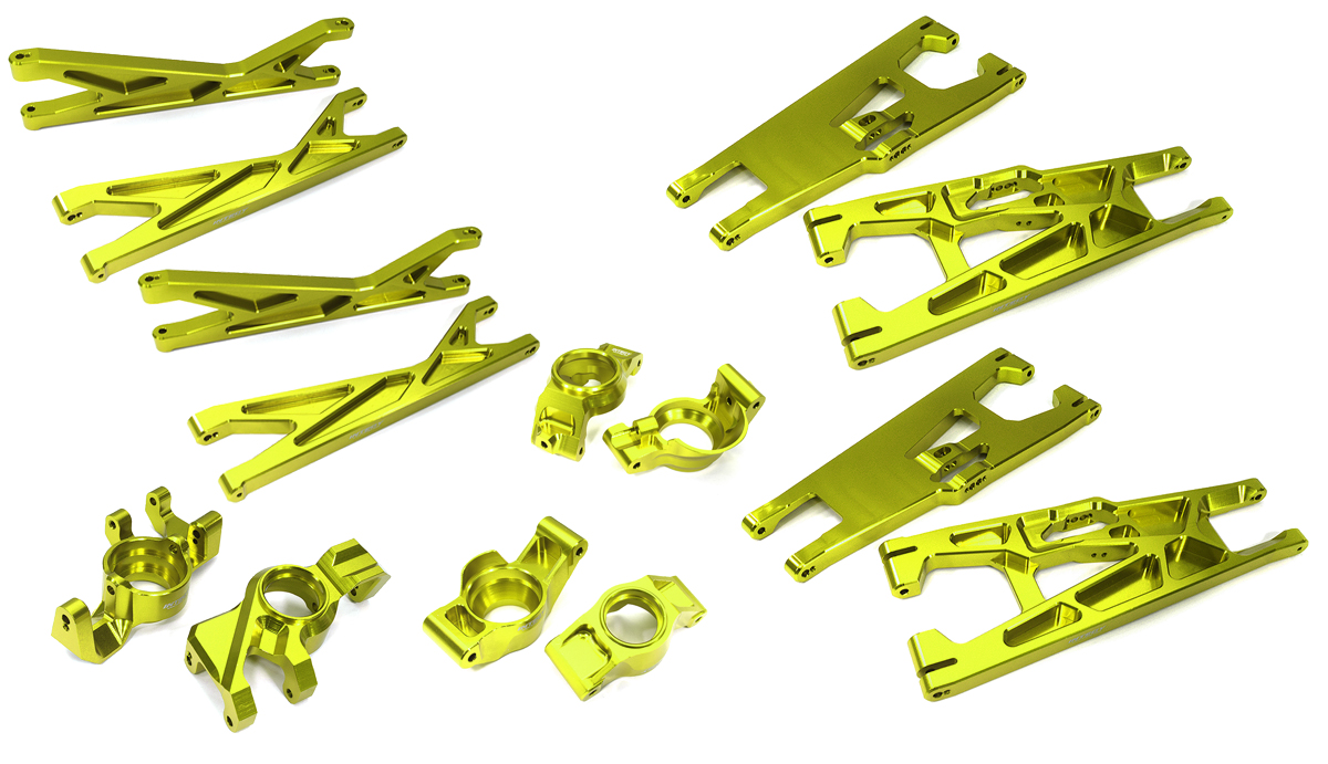 C33315GREEN Billet Machined Suspension Conversion Kit for Traxxas XRT - Image 1