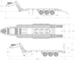 HG-P806 Military Semi Trailer Model ARTR, Type U.S. M747 1/12 Scale - Image 6