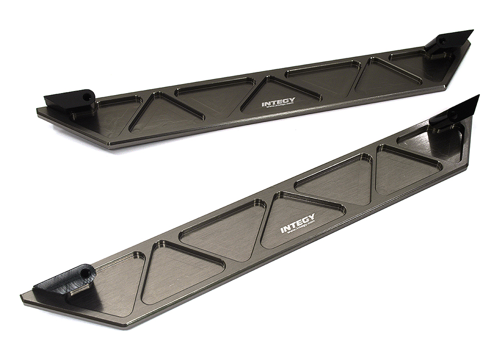 C33329GREY Billet Machined Side Protection Nerf Bars for Traxxas XRT & X-Maxx 4X4 7723 - Image 1
