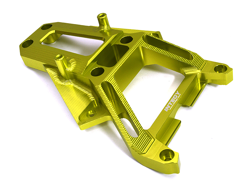 C33330GREEN Billet Machined Front Upper Chassis Brace Bellcrank Cover for Traxxas XRT 7820 - Image 1
