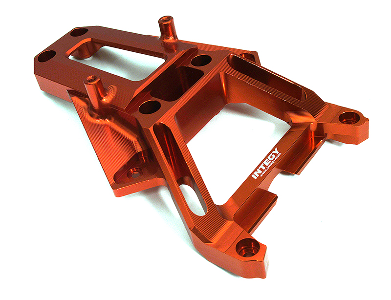 C33330RED Billet Machined Front Upper Chassis Brace Bellcrank Cover for Traxxas XRT 7820 - Image 1