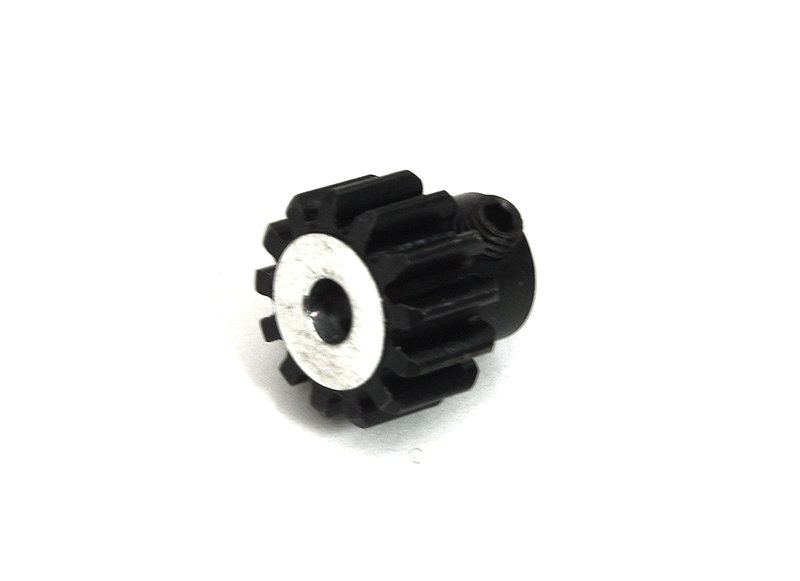 C33336SILVER 3.17mm Bore 0.8 Steel 32 Pitch Pinion 13T for 1/10 Stampede 4X4, Slash 4X4 - Image 1