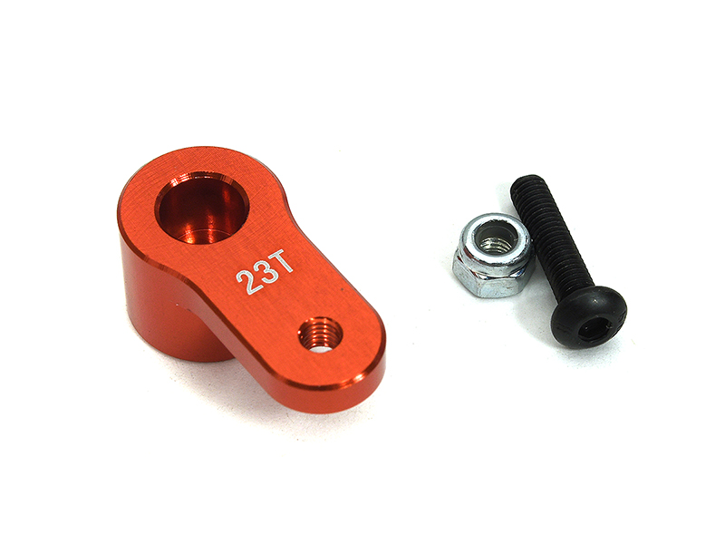C33337RED Billet Machined 23T Servo Arm for Losi 1/10 Lasernut U4 4WD Brushless RTR - Image 1