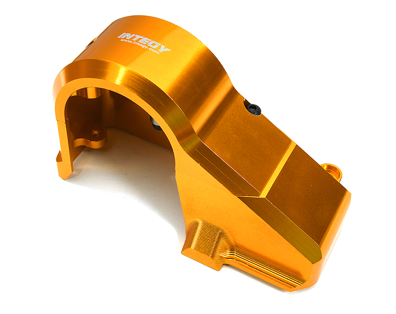C33342ORANGE Machined Orange Spur & Pinion Gear Upper Cover for Traxxas XRT & X-Maxx 7887 - Image 1