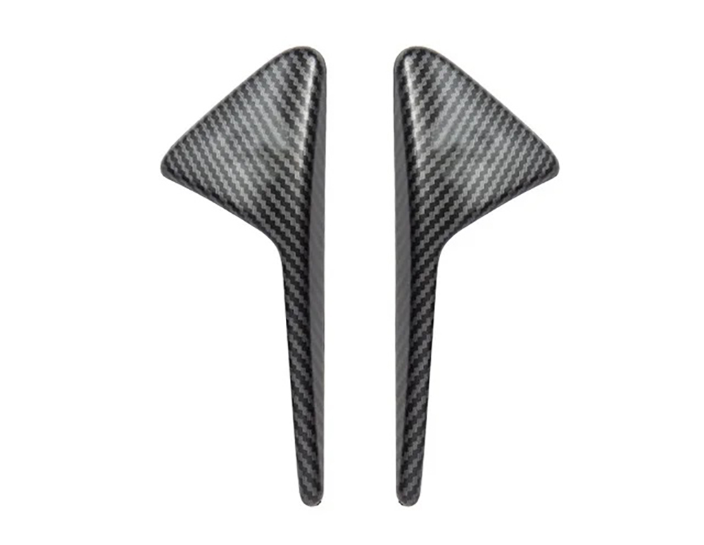 C33389 Matte Carbon Side Camera Trim Cover for Tesla 24 Model 3 - Image 1