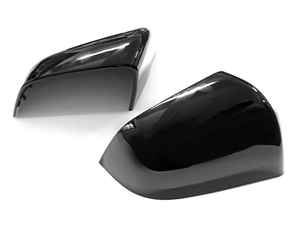 C33396 Black Side Mirror Protector Covers for Tesla 17-23 Model 3 - Image 1