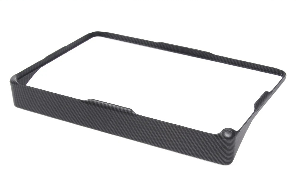 C33407 Matte Carbon ABS Scratch Resistant Screen Sunshade for Tesla 21-23 Model 3/Y - Image 1