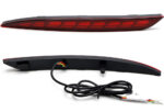 Red Housing Full LED Rear Bumper Fog Reflex Lamp for Tesla Model Y - Image 2