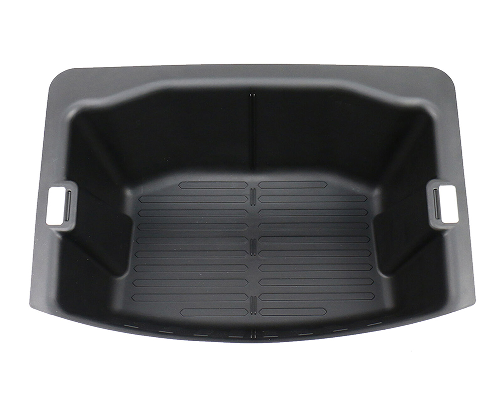 C33426 Black TPE Rear Trunk Storage Box for Tesla 17-23 Model 3 - Image 1