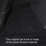 Black Rear Storage Box w/ Cover for Tesla 24 Model 3 - Image 2