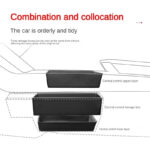 Black ABS Central Control Upper Storage Box for Tesla 21-23 Model 3/Y - Image 4
