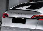 Matte Real Carbon Logo Emblem for Tesla Model 3/Y - Image 3