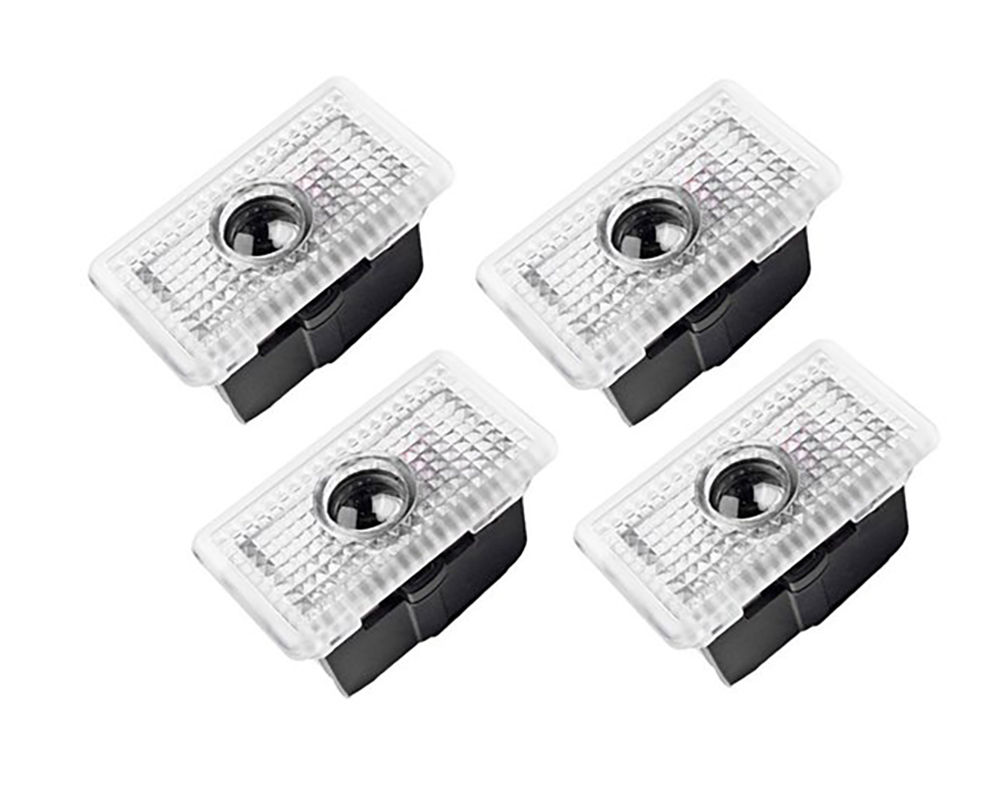 C33470 Cool White LED Door Logo Projector Decoration Lights for Tesla 17-23 Model 3/Y - Image 1