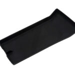Black Silicone Central Control Lower Storage Pad for Tesla 22-24 Model S/X