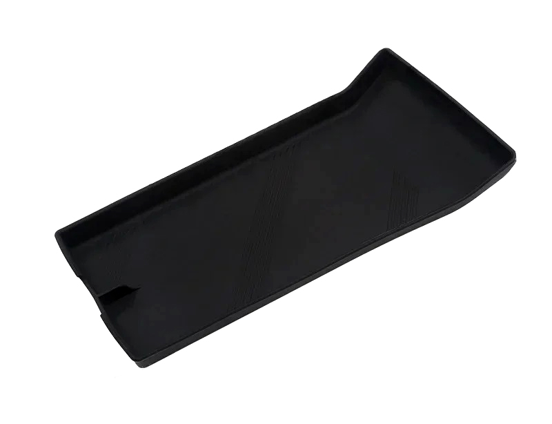 C33475 Black Silicone Central Control Lower Storage Pad for Tesla 22-24 Model S/X - Image 1