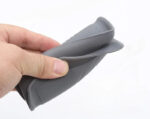 Grey Silicone Central Control Upper Storage Pad for Tesla 22-24 Model S/X - Image 2