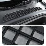 Black ABS Air Conditioning Inlet Vent Protective Covers for Tesla 21-24 Model Y - Image 5