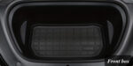 Black TPE Plastic Weather Frunk Mat w/ Pattern for Tesla 20-24 Model Y - Image 2